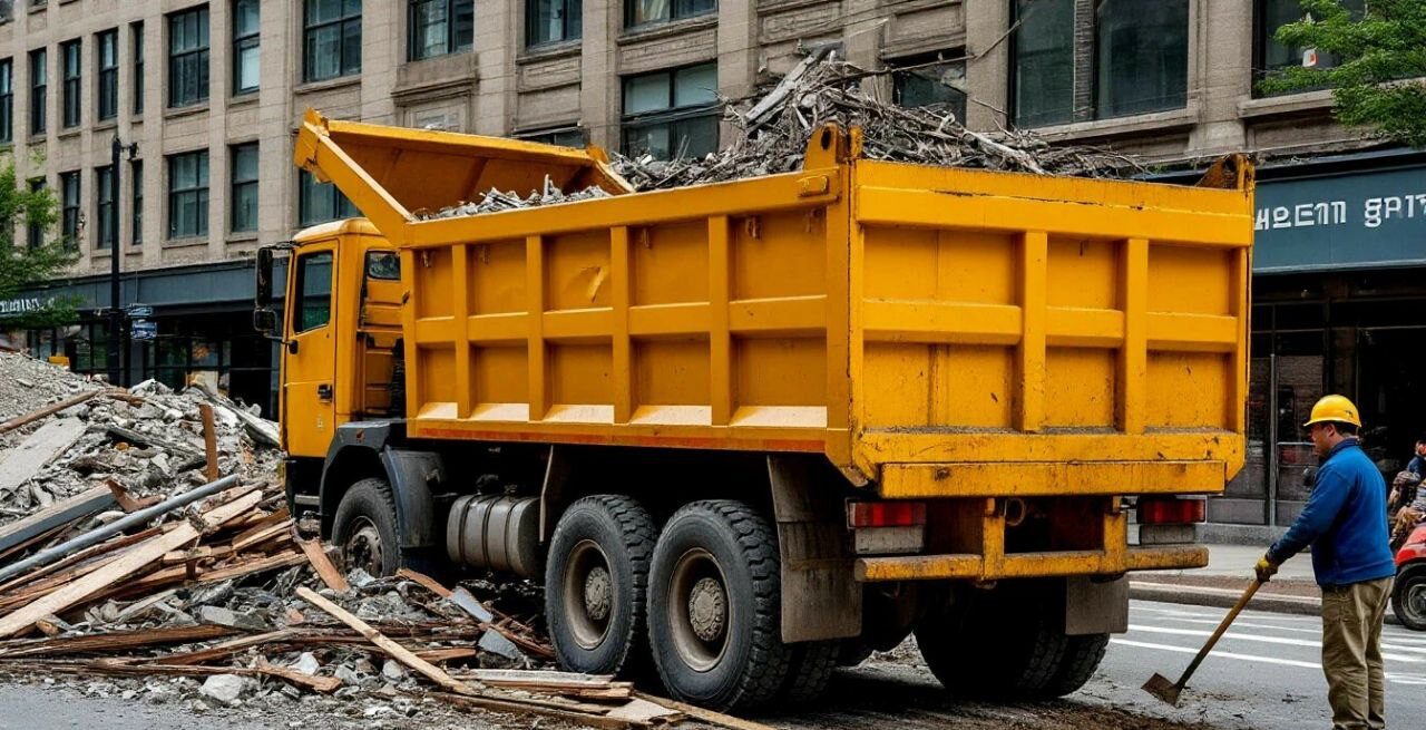 Вывоз строительного мусора